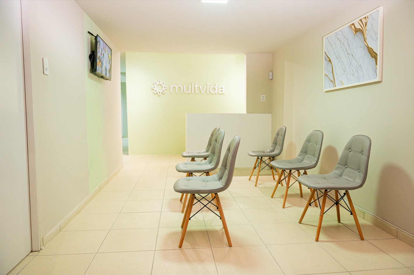 Recepção da Clínica Multvida