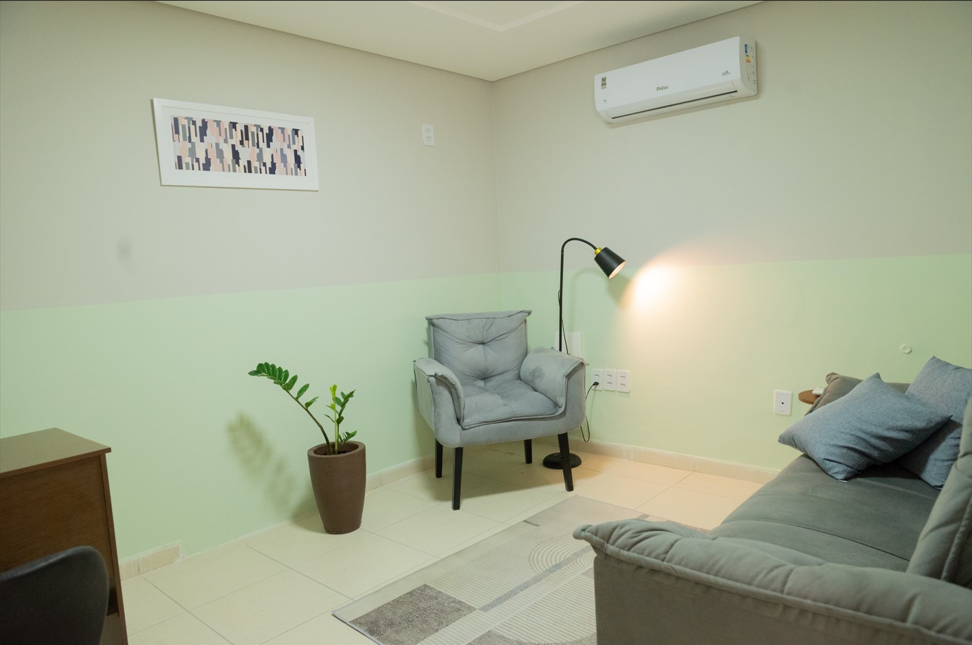 Sala de atendimento da Clínica Multvida